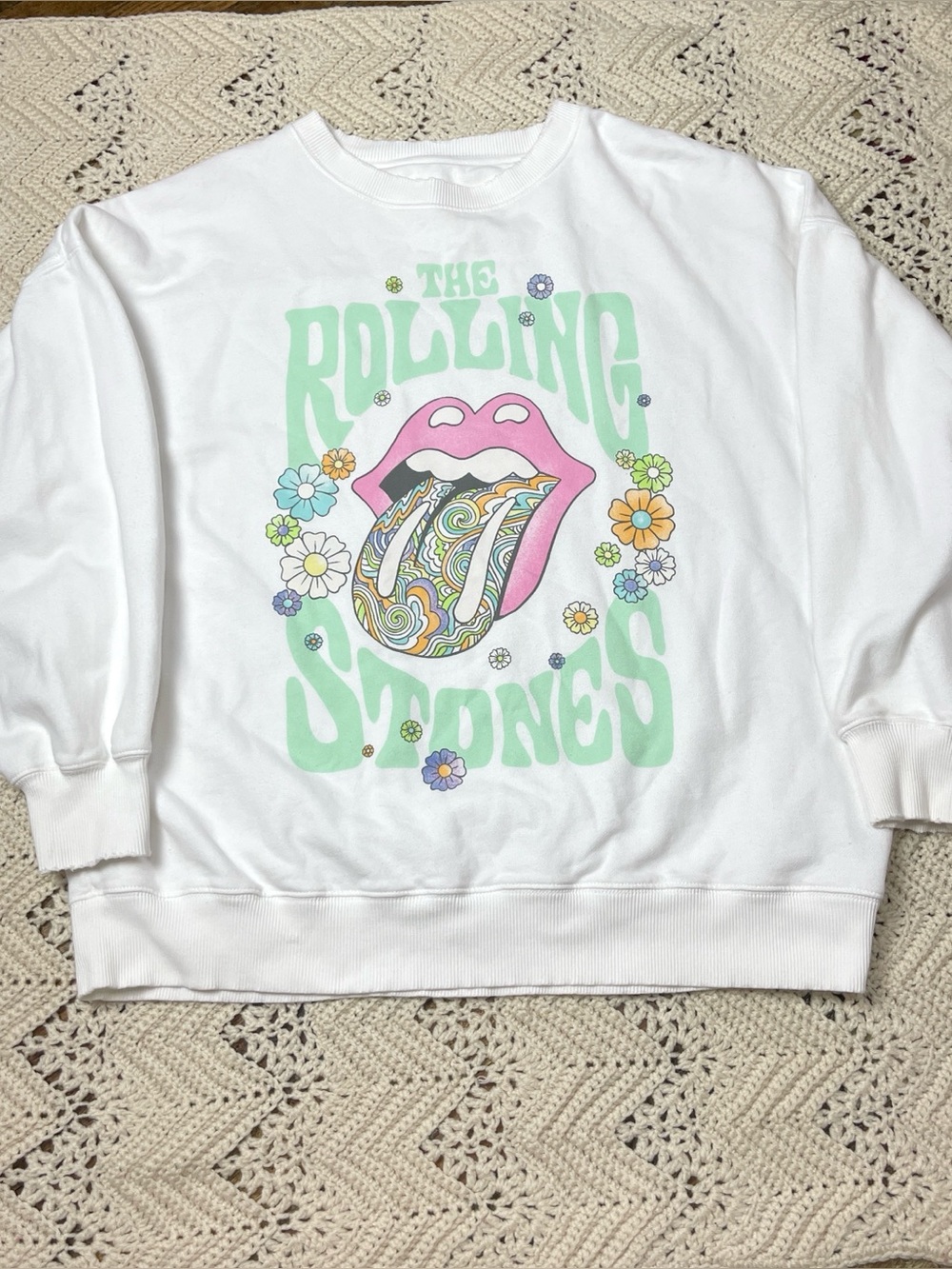 American eagle - Rolling Stones sweatshirt xl - Picture 2 of 16